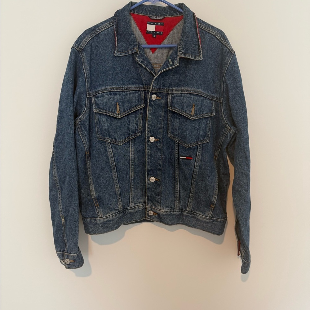 Vintage Tommy Hilfiger Denim Trucker Jacket